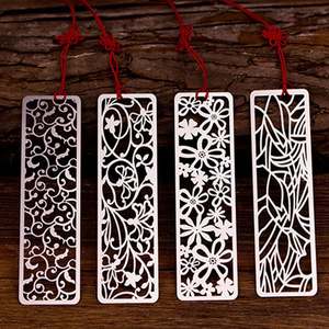 Custom <b>Metal</b> Flower <b>Bookmark</b> with Logo Corporate Event Gift - Product Image 4