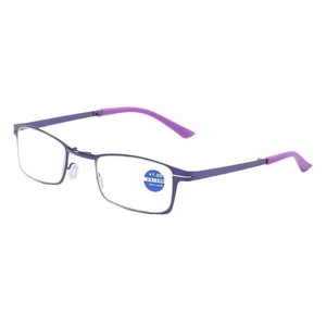 <span class=keywords><strong>Gafas</strong></span> de Lectura Plegables Portátiles con Protección Anti Luz Azul, Unisex, Montura Completa de Metal, para Personas Mayores - Product Image 5