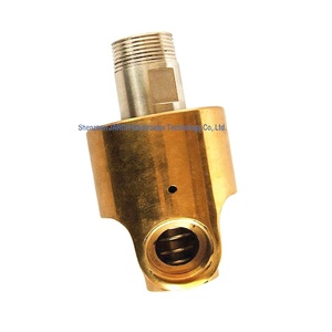 Junta Rotatoria Hidráulica de Contacto Rotatorio de 6000 RPM para Aire/Aceite/Agua para Máquinas Herramienta, Conexiones Rotatorias - Product Image 3
