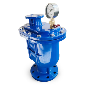 Válvula de ventilación neumática Manual eléctrica <span class=keywords><strong>Carx</strong></span> PN16 PN10, válvula de escape de mariposa para medios de Base de Gas de agua y aceite - Product Image 1
