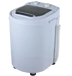 JEWIN Single Tub Automatic Mini Washing Machine with Dryer All-in-one Washer 4.6KG
