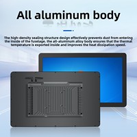 Nouveau PC tout-en-un industriel ODM/OEM avec écran tactile capacitif IPS de 15,6 et 21,5 pouces, contrôle Windows intégré, étanche
