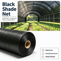 Filet d'ombrage tissé respirant, résistant aux UV, en HDPE vierge 100% robuste, pour serres agricoles et pépinières