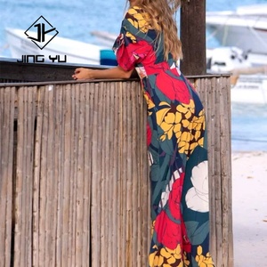 Mono con Cuello en V, Diseño Personalizado, Impresión Digital, Estilo Hawaiano, Traje de Playa de una Pieza para Mujer, Oferta 2024 - Product Image 6