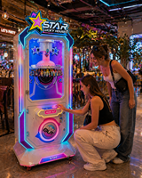 Machine à clipser en métal NAUGHTY DOG JZJ-XYZP5, design attrayant, unité de jeu d'amusement commerciale à prix, version anglaise