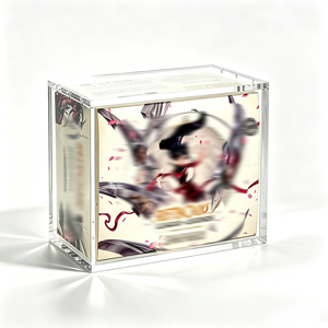 Boîte de rangement et de présentation en acrylique pour cartes à collectionner <span class=keywords><strong>LOL</strong></span> Riftbound Origins, avec couvercle magnétique, résistante aux UV, pour boosters - Product Image 1