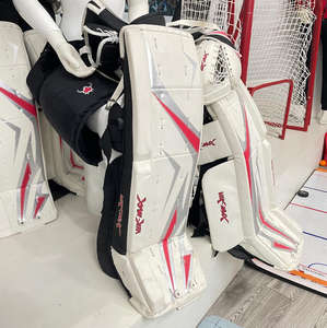 Équipement de protection professionnel pour gardiens de but de hockey sur glace et de hockey sur gazon OEM : protège-jambes et protège-genoux pour gardiens de but de hockey - Product Image 1