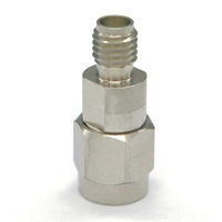 Adaptateur coaxial RF haute fréquence S MA/SSMA-JKG, connecteur coaxial à ondes millimétriques, matériau en acier inoxydable, 50 ohms