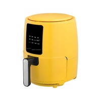 Sıcak satış 6L elektrikli Airfryer için 1200W hiçbir yağ fritöz fransız ve alman işletim dillerinde Modern kare şekli ile