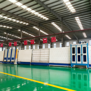 Ligne de production de verre isolant vertical entièrement automatique révolutionnaire, ligne de production de <span class=keywords><strong>double</strong></span> <span class=keywords><strong>vitrage</strong></span>, remplissage au gaz argon - Product Image 2