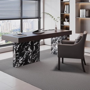 Ý tối giản bàn ánh sáng sang trọng hiện đại nghiên cứu nhà máy tính bàn phòng khách chuyển đổi lớn dài bàn văn phòng - Product Image 2