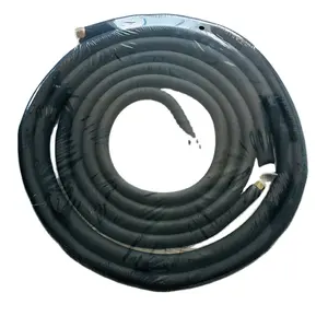 Hersteller geliefertes Kupferleitungs-Set 1/2 Zoll 3/8 Zoll 3 m 5 m 10 m isoliertes Kupferrohr für Klimaanlage