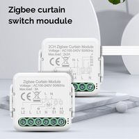 Module de commutateur d'obturateur ZigBee pour store à rideau motorisé électrique Tuya Smart Life Roller Alexa Google Home