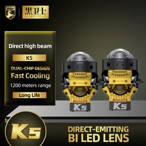 SANVI K5 New 3 Inch Bi <b>Led</b> Lens Car <b>Led</b> <b>Projector</b> Lens Headlights - Product Image 2