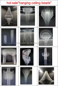 SMOOTH Luxury Wedding <b>Ceiling</b> Decoration Crystal Bead Curtain Hanging Ornament For Banquet Hall Hotel Wedding <b>Ceiling</b> Pendant - Product Image 5