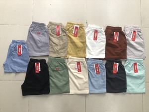 Ecológico Khakis Vietnam corto servicio OEM Hot Shorts Casual sólido Regular 95% algodón 5% Spandex ropa de mujer - Product Image 3