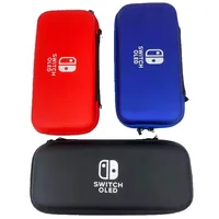 Étui de protection de voyage grande capacité résistant à l'eau avec fermeture éclair pour Nintendo Switch/OLED en EVA