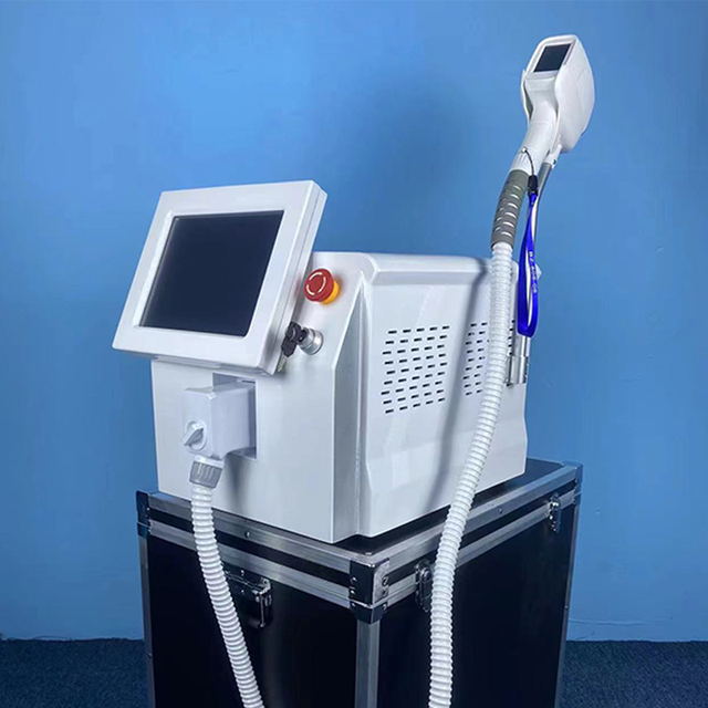 Depiladora Laser Painless Permanent Triple Wavelength Diode 808NM Hair Removal Machine Commercial Use Semiconductor Metal ABS