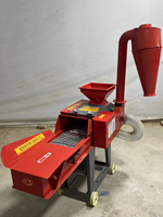 Machine à granulés d'aliments pour petits grains, moteur diesel, moteur à fil de cuivre robuste, préparation d'ensilage, paille de blé, état neuf, 2-6 mm