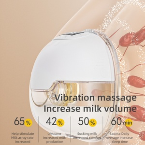 Electric Single for Silent Large Suction PPSU Silica Gel Hands-free Wearable Eco-friendly Baby Feeding Products - Product Image 3