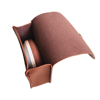 Pierre à aiguiser 180/320 grains avec sac portable, pierre à aiguiser ronde pour outils de couteaux aiguiseur de cuisine et de jardin