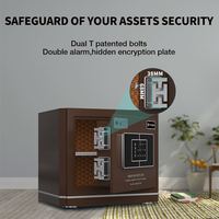 Coffre-fort intelligent Yingbo Safe Supply, coffre-fort secret avec serrure à empreintes digitales, meilleur coffre-fort pour la maison