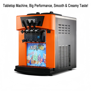 Machine à glaces italienne mobile professionnelle / Prix de la machine à glaces - Product Image 1