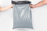 Pochette autoclavable en LDPE haute résistance et durable avec fonction de sécurité pour vêtements, chaussures, chaussettes, fourrures – Taille/Épaisseur personnalisables, Logo personnalisé