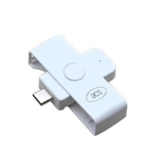 Usb Type-C liên hệ với EMV Đầu đọc thẻ máy <span class=keywords><strong>chip</strong></span> thông minh Điện thoại di động ID Đầu đọc thẻ ACR39U-NF - Product Image 1