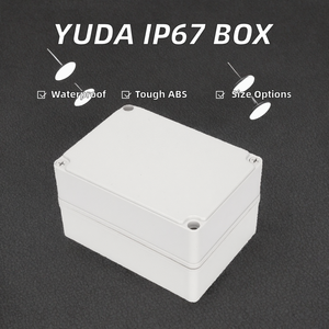 กล่องรวมสัญญาณ ABS แบบกำหนดเอง OEM ขนาด 100*100*50 มม. ป้องกันน้ำและฝุ่นระดับ IP67 รุ่น AK-N-13 พร้อมโมดูล PCB สำหรับเซ็นเซอร์วัดอุณหภูมิและความชื้น - Product Image 2