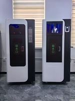 Distributeur d'eau libre-service haute capacité, borne de remplissage d'eau avec filtration RO complète pour la création de entreprises de revente