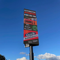 Yüksek Çözünürlüklü Büyük Dış Mekan Tam Renkli IP65 LED Sahne TV Ekran Paneli Video Duvar Dijital Poster Reklam Modülü