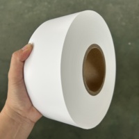 Rubans d'étiquettes d'entretien imprimables en nylon vierges pour les étiquettes de marque de vêtements