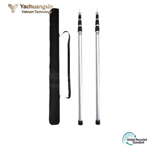 YCX Outdoor Camping Aluminum Alloy Telescopic Canopy Adjustable <b>Tent</b> <b>Pole</b> All Seasons Lightweight - Product Image 6