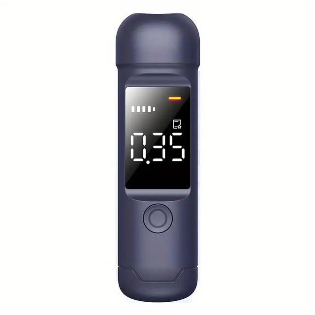 USB Pocket Size Breathalyzer High Accurate LCD Display Alcohol Tester 1-Year Warranty Personal Use Wine Detection