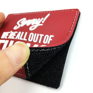 3DシリコーンゴムVelcro Morale PVCパッチカスタム戦術パッチ工場卸売高品質 - Product Image 6