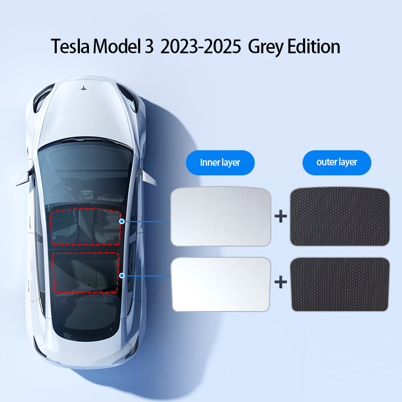 Tesla Model 3 2023-2025 Gris