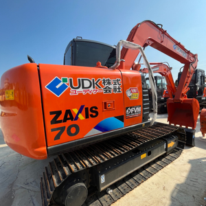 Used HITACHI ZX70 6Ton Crawler Excavator with Core Gearbox Components In-Stock for Sale ZX70-3 ZX70-5A - Product Image 1