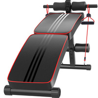 Banc de Musculation Haltères Pliable pour la Maison, Équipement de Gymnastique Réglable pour Entraînement de Fitness, Chaise de Fitness Inclinable
