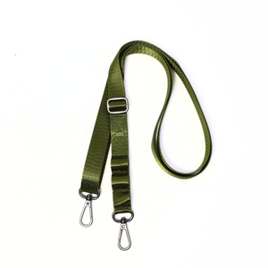 Wanli Sheng Phone <b>Lanyard</b> 2Cm <b>Polyester</b> Adjustable Crossbody Neck Strap Military Green Anti Loss With Clips - Product Image 1