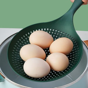 1 Pc Large Capacity <b>Plastic</b> PP Disposable High Temperature Resistant Spoon Withstand Hung Dumplings Leaking <b>Net</b> Not Easy Deform - Product Image 4