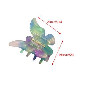 Jepit Rambut Korea Grosir Model Kupu-kupu Lucu, Jepit Rambut Akrilik Motif Leopard untuk Anak Perempuan, Jepit Rambut Putri - Product Image 5