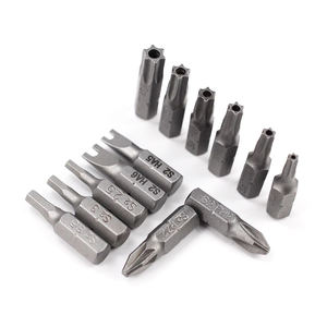 ชุดดอกสว่านไขควงป้องกันการงัดแงะ T25ชุดหัวแบนท็อกแม่เหล็กขนาด1/4 "HEX DRIVER Bits ยาว100มม. - Product Image 3