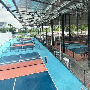 Cancha de Pickleball Profesional de PVC de Alta Resistencia al Desgaste, Antideslizante, Resistente a la Corrosión, Configuración Completa para Torneos y Entrenamientos - Product Image 2