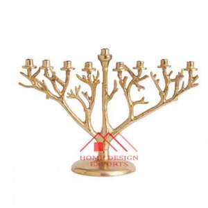 Centres de table de mariage décor meilleur vendeur bougeoir en fer galvanisé avec verre votif - Product Image 3