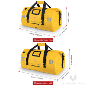 Tas bagasi perjalanan motor, multifungsi tas kapasitas besar tahan air peralatan berkemah tas kursi belakang luar ruangan - Product Image 6