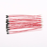 Sensor de Temperatura Termistor NTC Shenzhen Top-King 10k 100k, Cable de Cobre Esmaltado, Alta Precisión, Miniatura, con Cuentas de Epoxi, Térmico