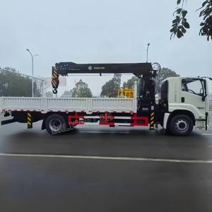 Grue hydraulique articulée montée sur camion Isuzu de 1 à 25 tonnes à vendre - Product Image 4