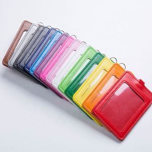Porte-cartes et porte-badges professionnels en cuir PU mince, vente en gros - Product Image 5