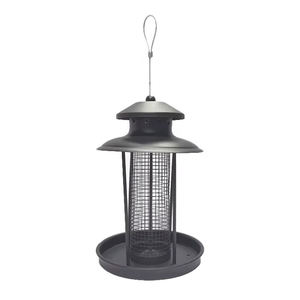 Lantaarnvormige Moer Feeder Poeder Gecoat Metalen Mesh Vogel Feeder Met Drainage Gaten Voor Wilde Vogels - Product Image 1